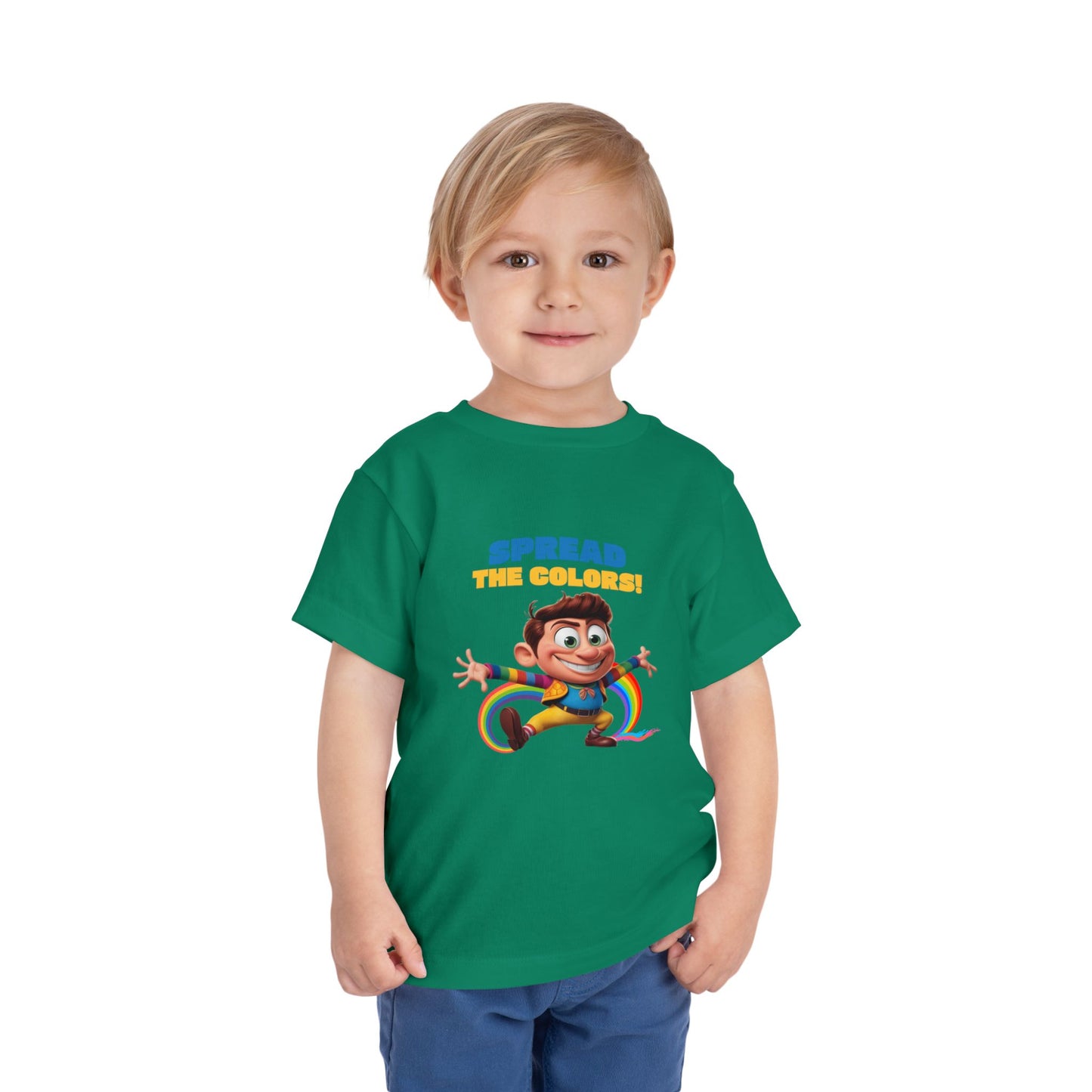 Laugh and Splash vibrant Cartoon toddler short sleeve tee- T-shirt for Kids & Youth"