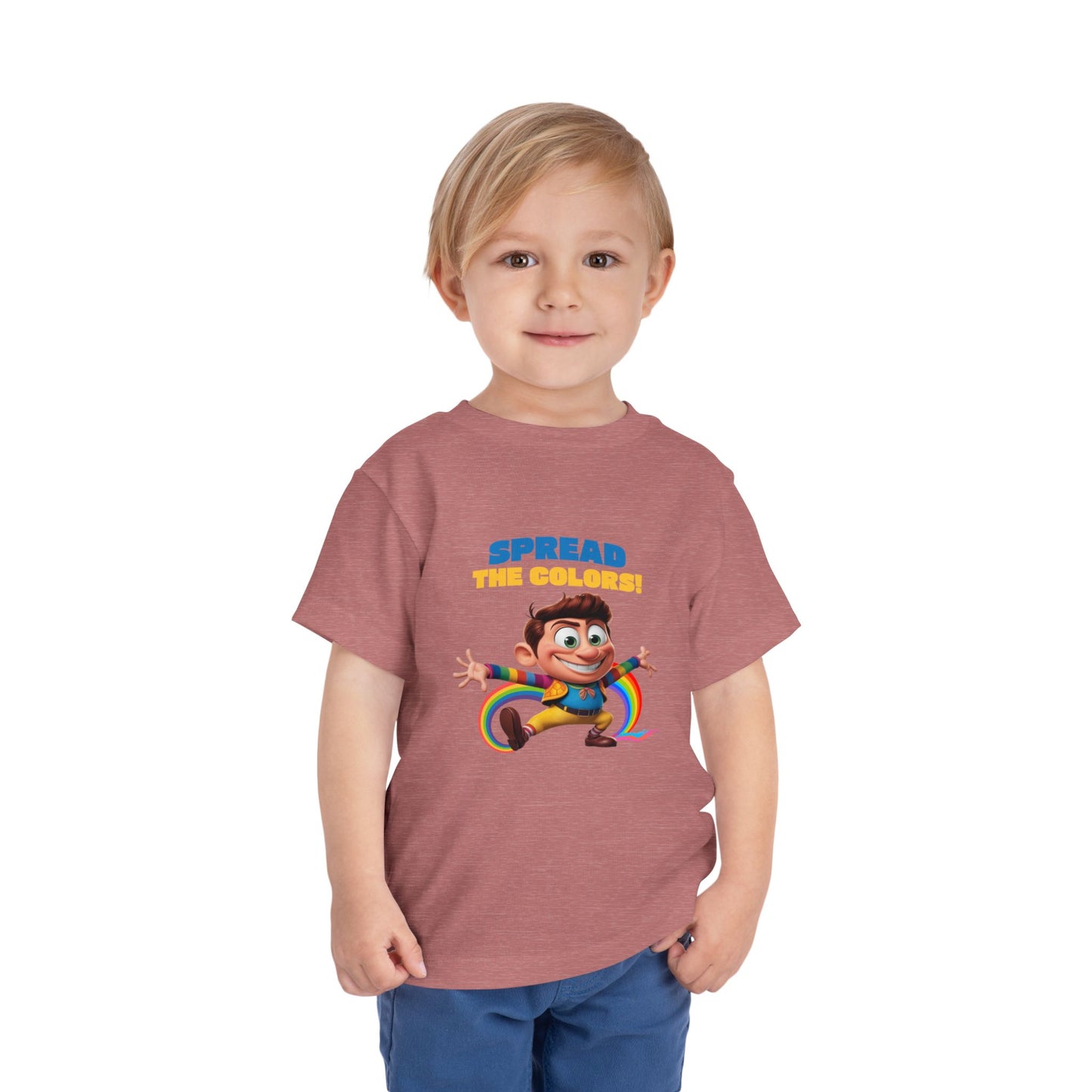 Laugh and Splash vibrant Cartoon toddler short sleeve tee- T-shirt for Kids & Youth"