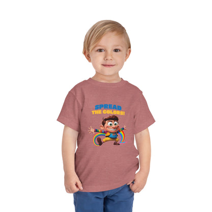 Laugh and Splash vibrant Cartoon toddler short sleeve tee- T-shirt for Kids & Youth"