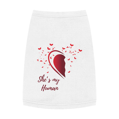 Pet Tank Top Half Heart Design | Matching Pet & Owner Outfit