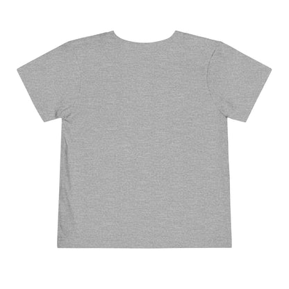 Throwback Kid retro t-shirt back view with clean solid background and primary color design theme