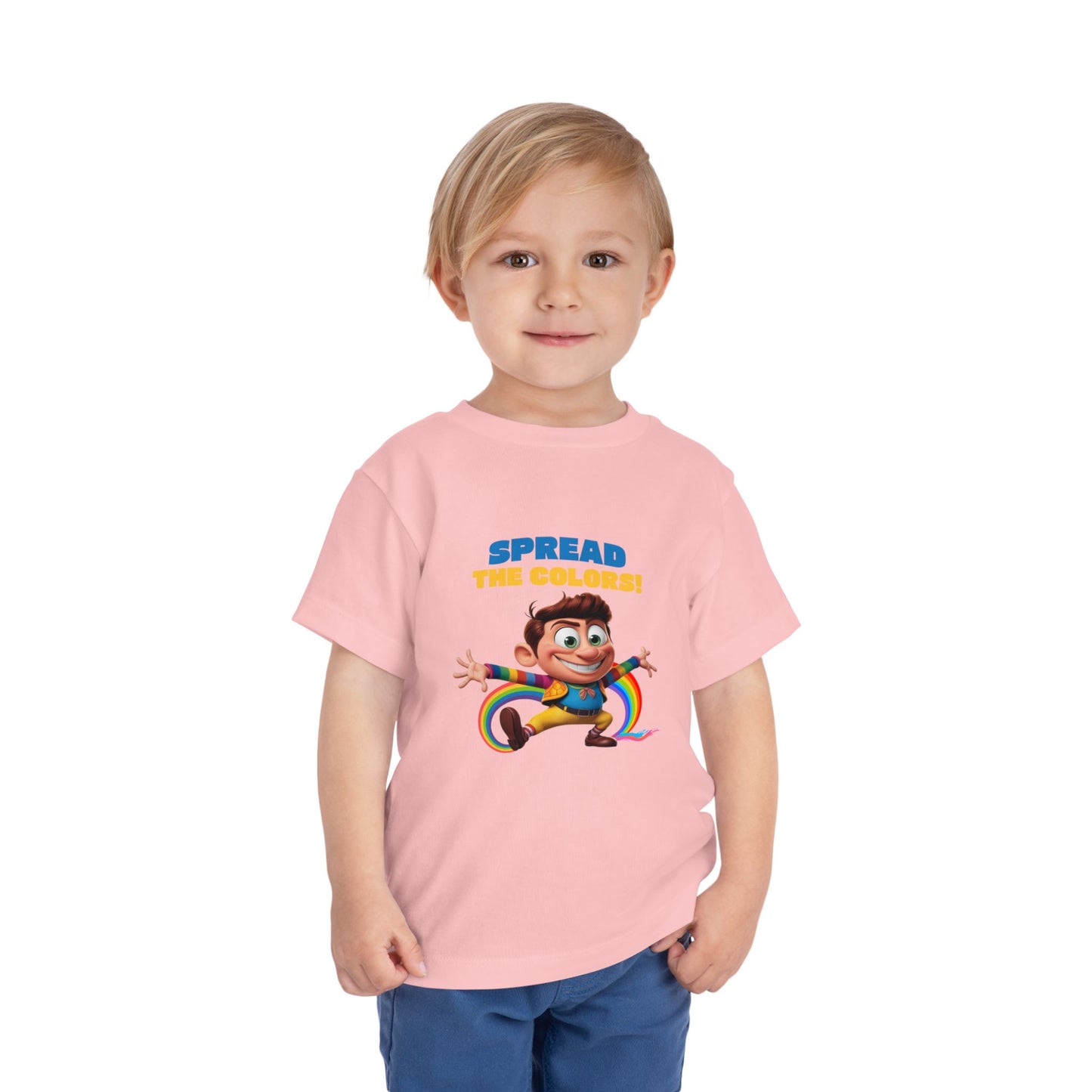 Laugh and Splash vibrant Cartoon toddler short sleeve tee- T-shirt for Kids & Youth"
