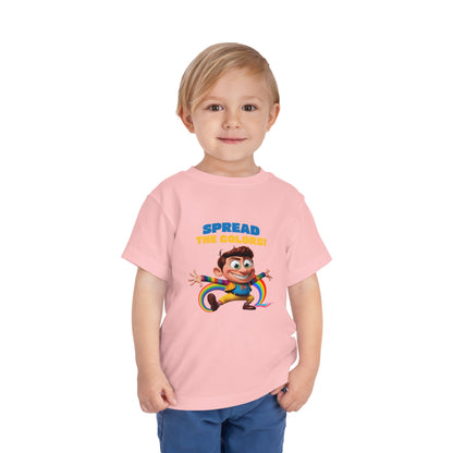 Laugh and Splash vibrant Cartoon toddler short sleeve tee- T-shirt for Kids & Youth"