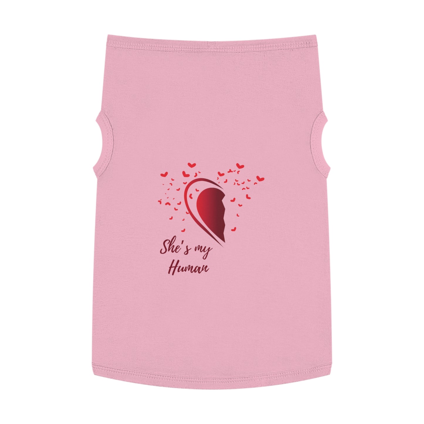 Pet Tank Top Half Heart Design | Matching Pet & Owner Outfit