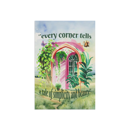 “Every Corner  – Minimal Botanical Wall Banner”