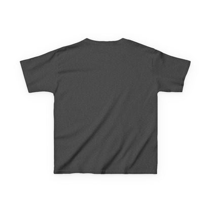 Plain black t-shirt on a white background