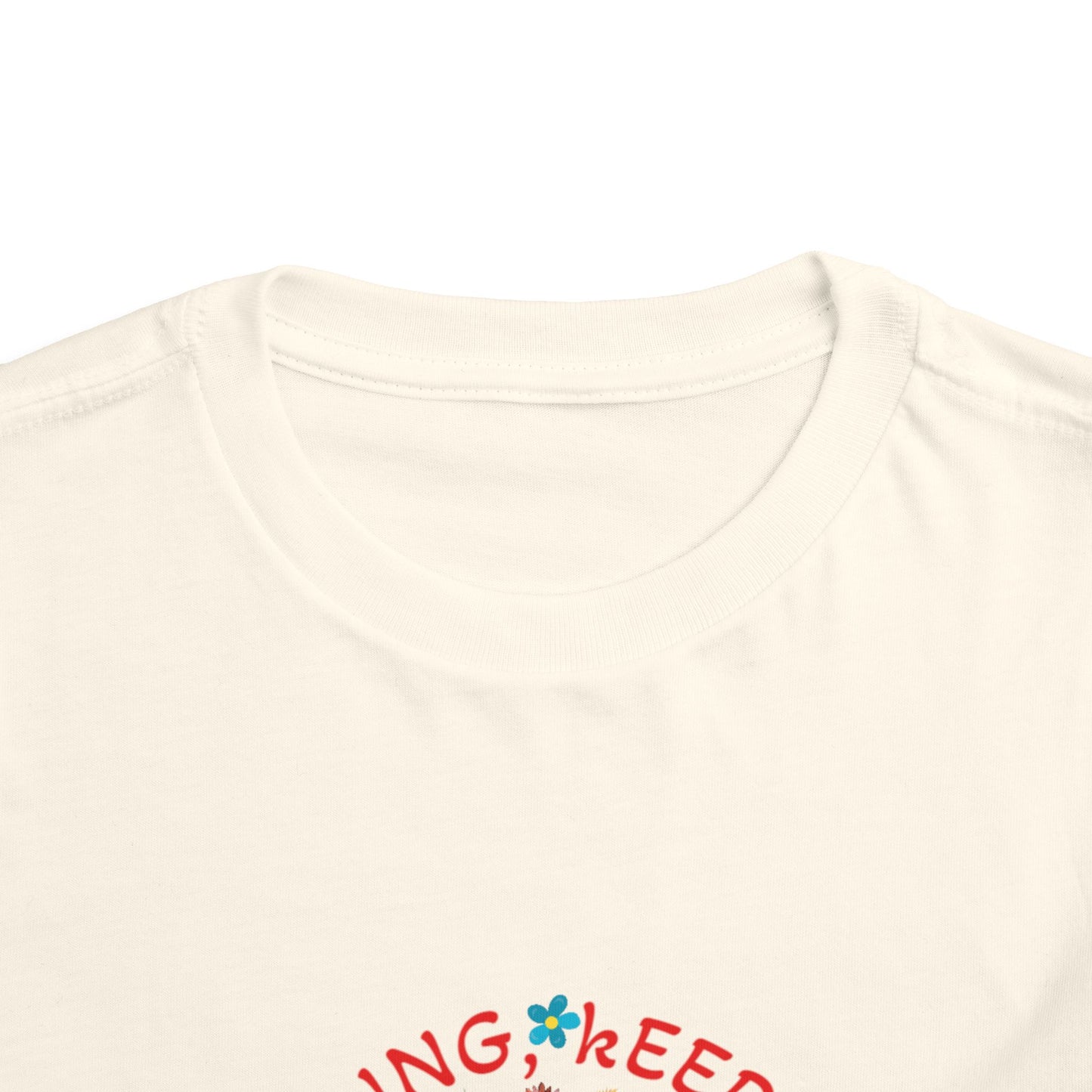 Keep Smiling Keep Moving – Toddler Dog Graphic Tee