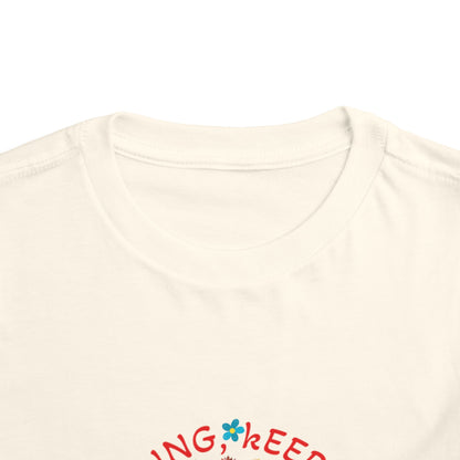 Keep Smiling Keep Moving – Toddler Dog Graphic Tee