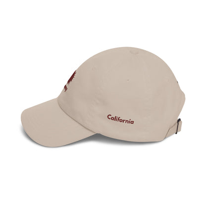 Minimal Sun Dad Hat, Embroidered Dad Cap, Aesthetic Baseball Cap, Custom Side Text Hat, Summer Gift, Vintage Style Cap