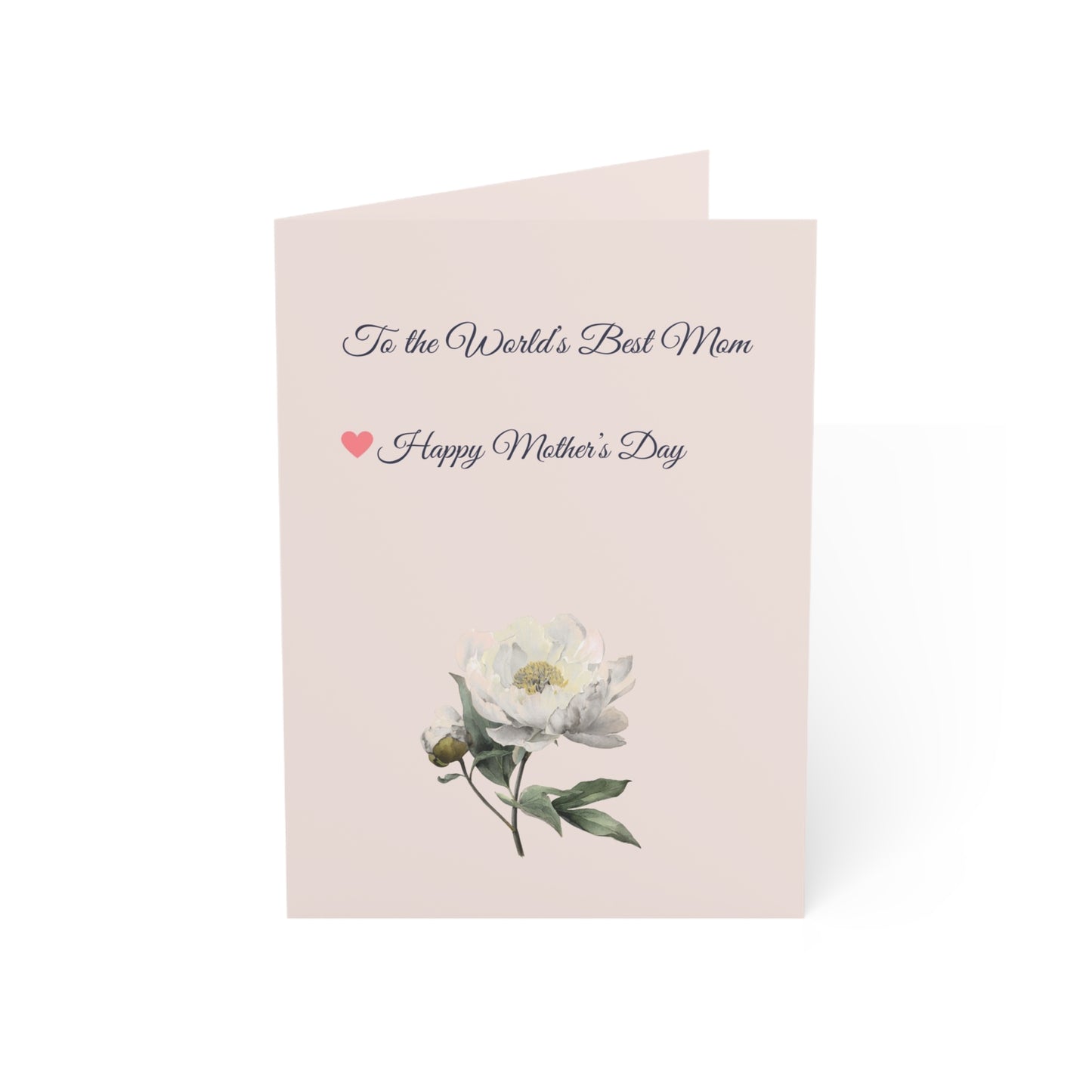 To the World’s Best Mom Card – Happy Mother’s Day Greeting Card, Heartfelt Mom Gift