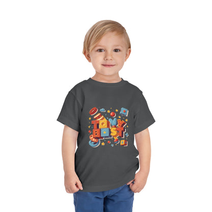 Throwback Kid Retro Design | Primary Color 90s Nostalgia Style