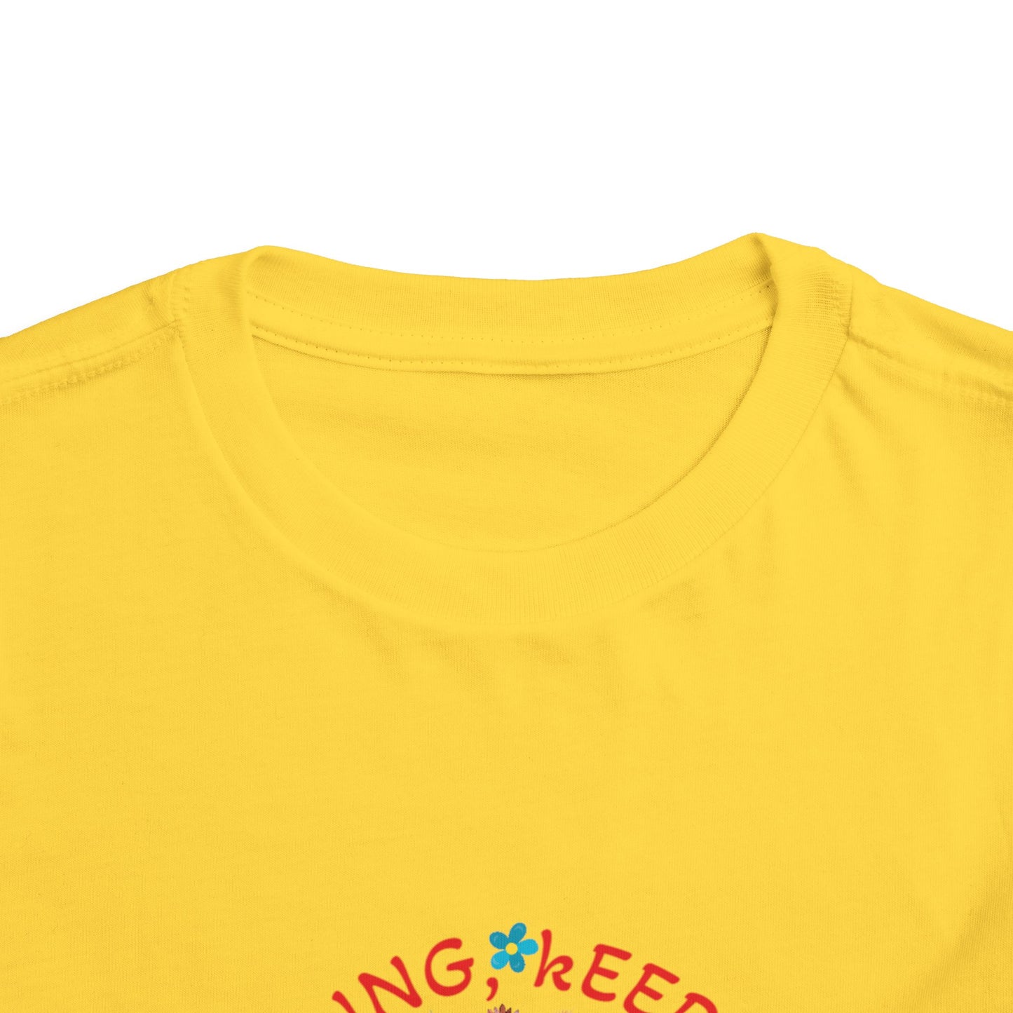 Keep Smiling Keep Moving – Toddler Dog Graphic Tee
