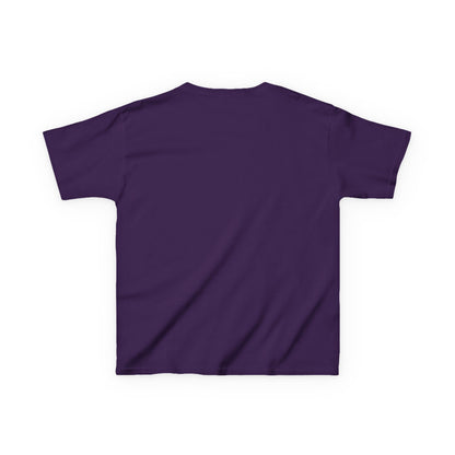 Purple t-shirt on a white background