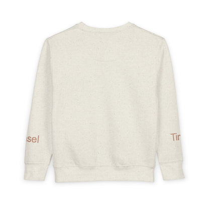 Tinsel Hair Girl Aesthetic sweatshirt – Cute Sparkly Hair Young Girl Illustration