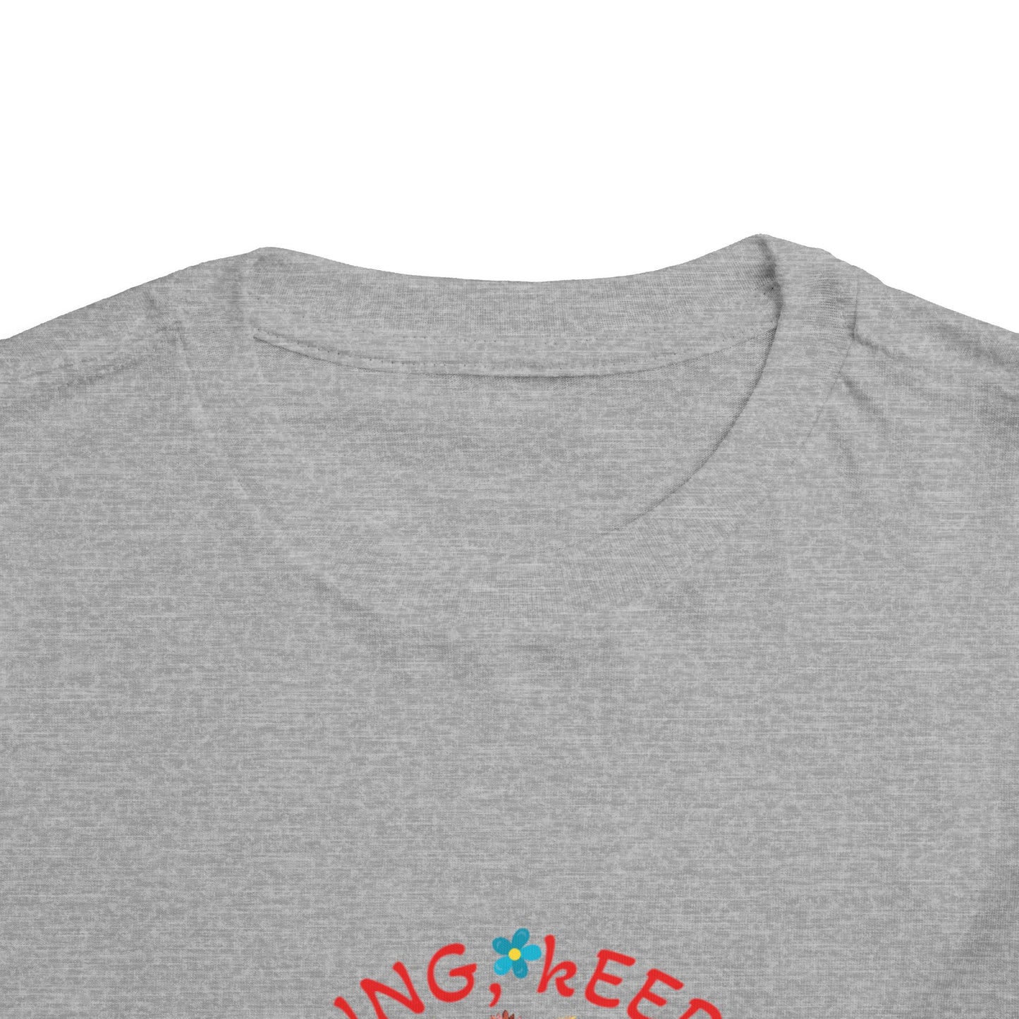 Keep Smiling Keep Moving – Toddler Dog Graphic Tee