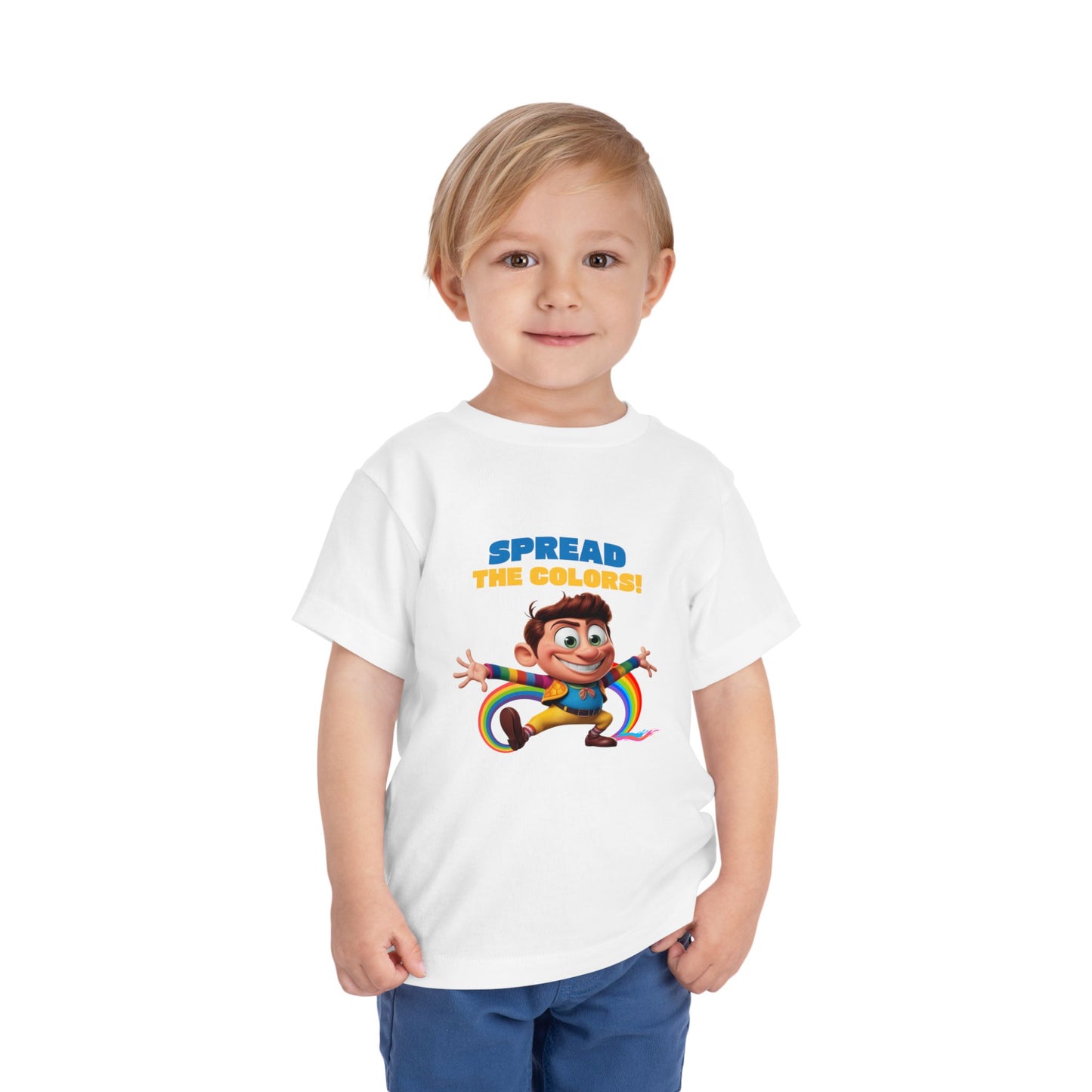 Laugh and Splash vibrant Cartoon toddler short sleeve tee- T-shirt for Kids & Youth"