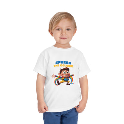 Laugh and Splash vibrant Cartoon toddler short sleeve tee- T-shirt for Kids & Youth"