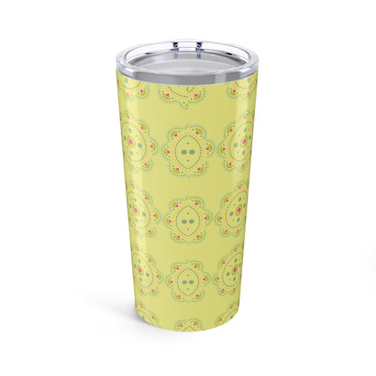 Mandala Geometric Pattern Stainless Steel Tumbler