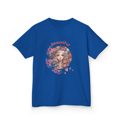"Beautiful Girl Graphic – Kids Heavy Cotton Tee"