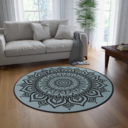 Boho Mandala Round Rug