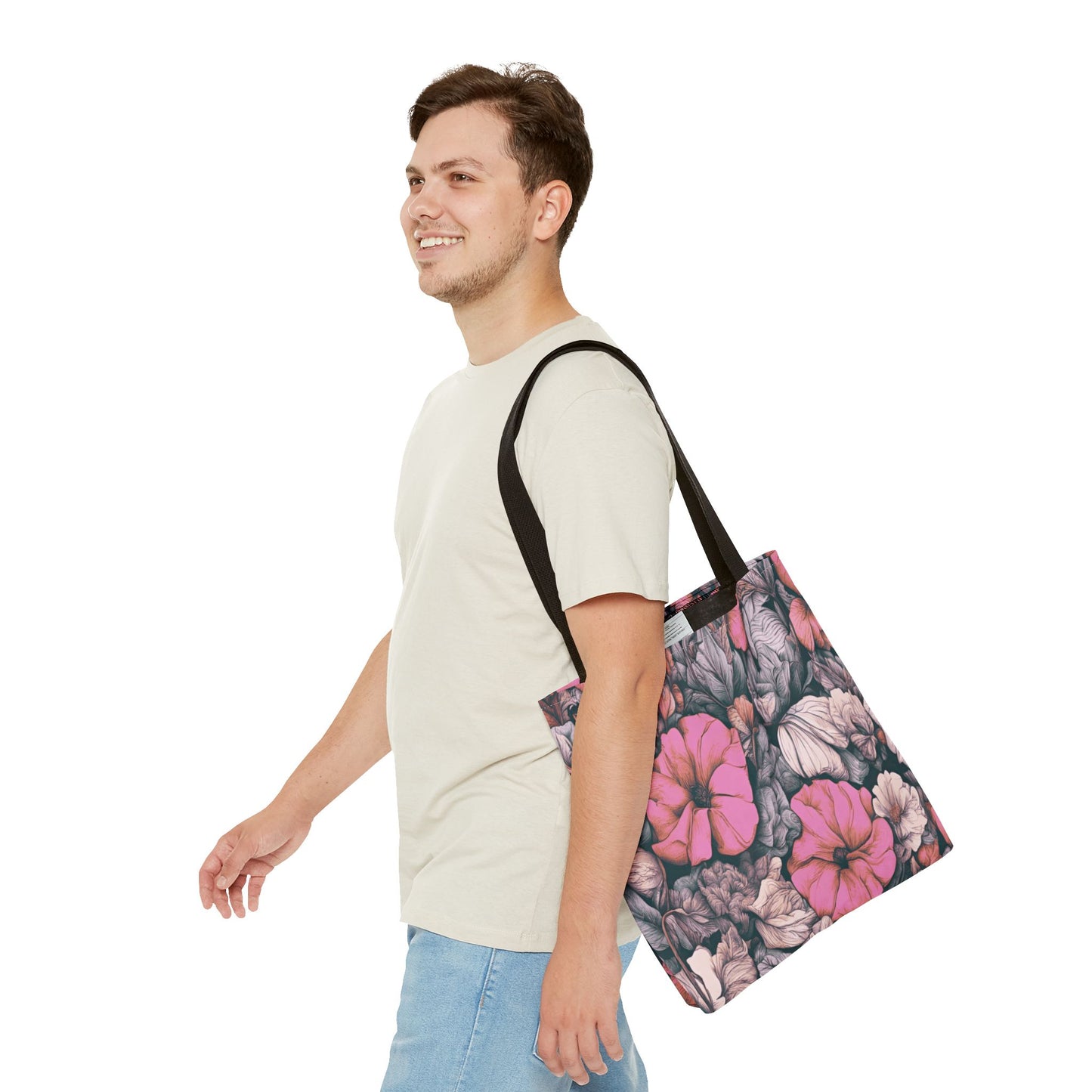 Floral Print Tote Bag – Stylish & Eco-Friendly Everyday Bag