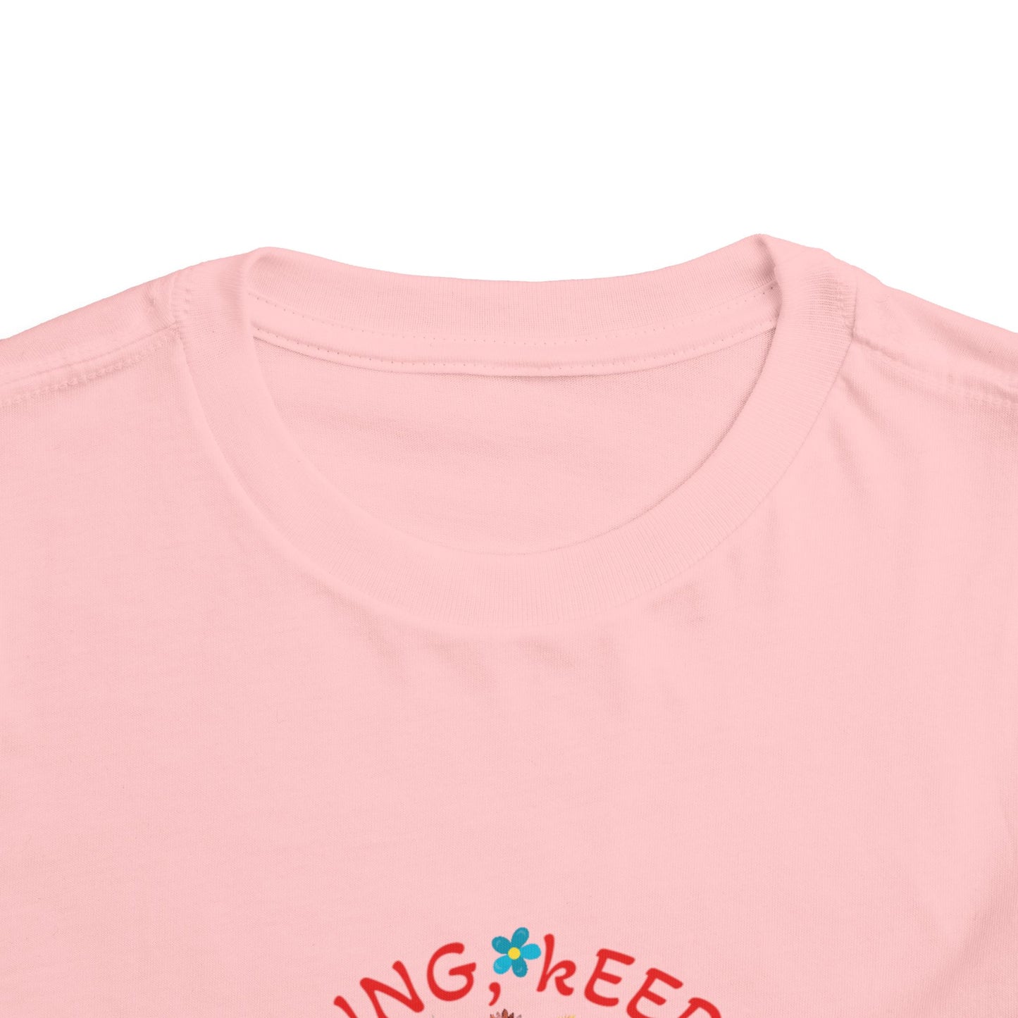 Keep Smiling Keep Moving – Toddler Dog Graphic Tee