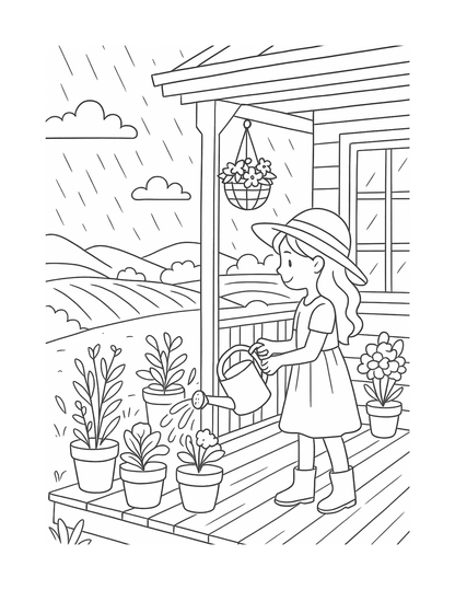 Serene Moments - A Relaxing Adult Coloring Book (25+ Printable Pages)