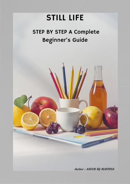 Beginner Drawing Workbook (71 Pages) – Step‑by‑Step Lessons, Shading, Perspective & Practice Tasks