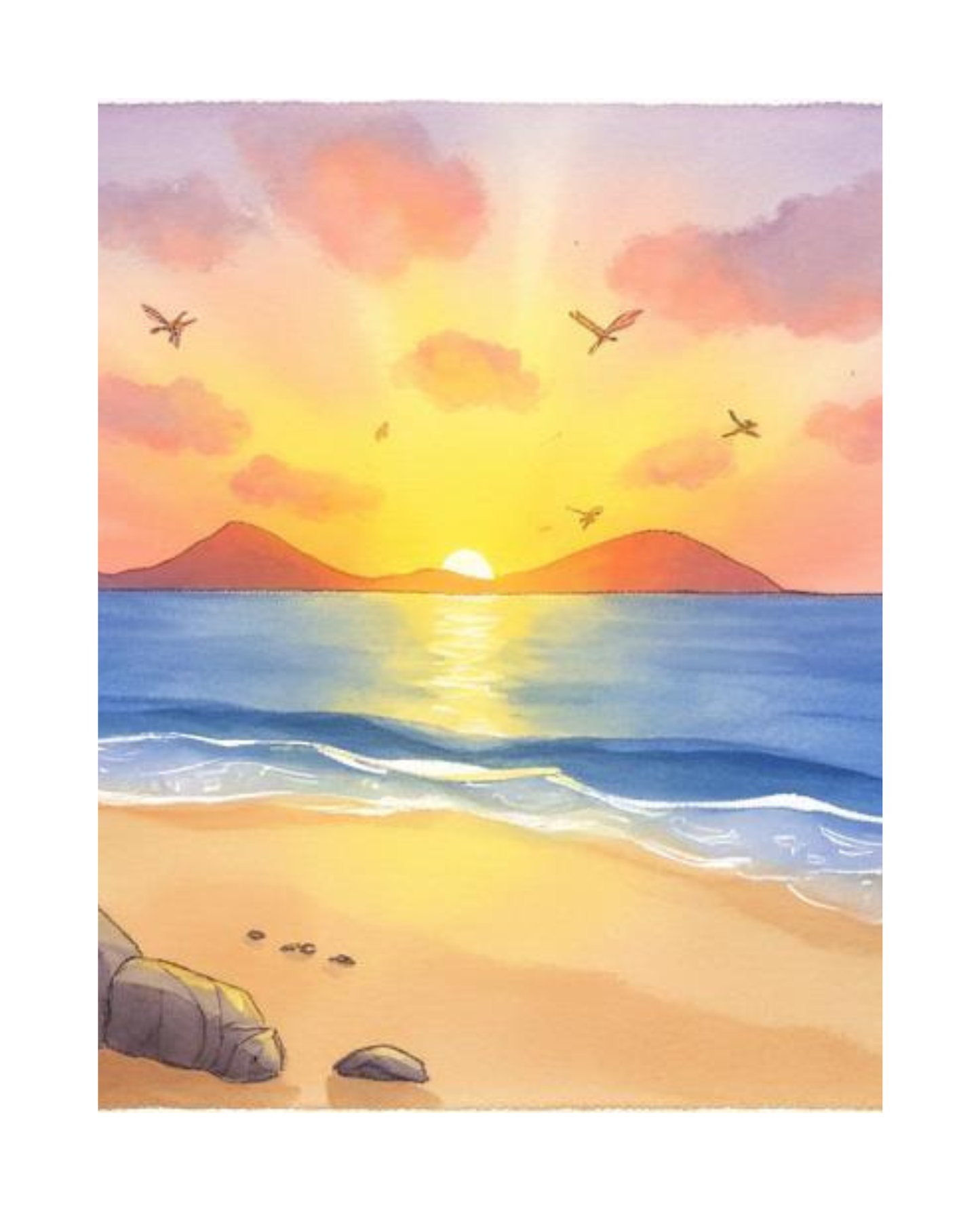 Reverse Coloring PDF| Mindful Coloring Book